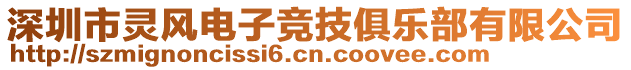 深圳市靈風(fēng)電子競(jìng)技俱樂部有限公司