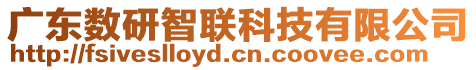 廣東數(shù)研智聯(lián)科技有限公司