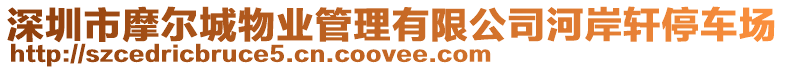 深圳市摩爾城物業(yè)管理有限公司河岸軒停車場