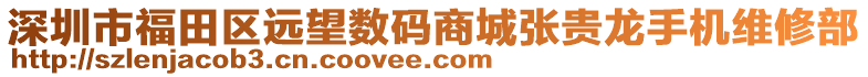 深圳市福田區(qū)遠(yuǎn)望數(shù)碼商城張貴龍手機(jī)維修部