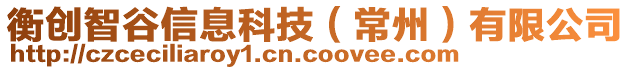 衡創(chuàng)智谷信息科技（常州）有限公司