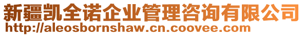 新疆凯全诺企业管理咨询有限公司