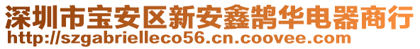 深圳市寶安區(qū)新安鑫鵠華電器商行