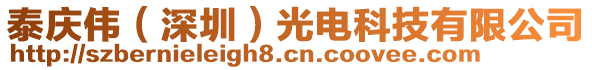 泰慶偉（深圳）光電科技有限公司