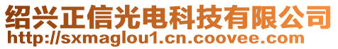 紹興正信光電科技有限公司