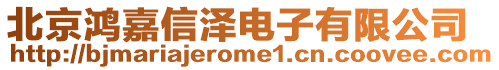 北京鸿嘉信泽电子有限公司