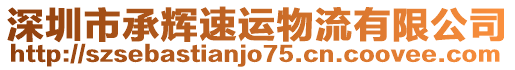 深圳市承輝速運物流有限公司