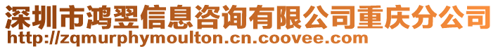 深圳市鴻翌信息咨詢有限公司重慶分公司