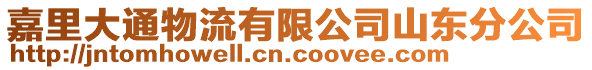 嘉里大通物流有限公司山東分公司