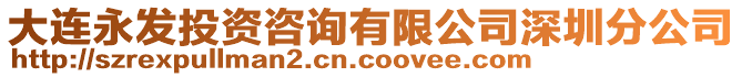 大連永發(fā)投資咨詢有限公司深圳分公司