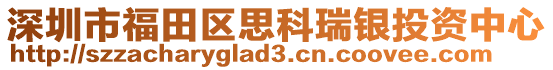 深圳市福田區(qū)思科瑞銀投資中心