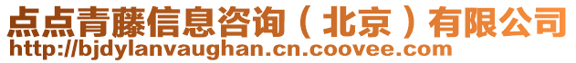 点点青藤信息咨询（北京）有限公司