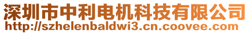 深圳市中利電機(jī)科技有限公司