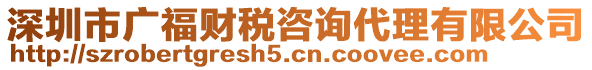 深圳市廣福財稅咨詢代理有限公司