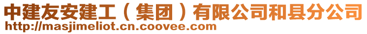 中建友安建工（集團(tuán)）有限公司和縣分公司