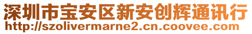 深圳市寶安區(qū)新安創(chuàng)輝通訊行