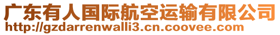 廣東有人國際航空運(yùn)輸有限公司