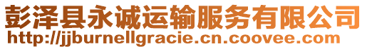 彭澤縣永誠(chéng)運(yùn)輸服務(wù)有限公司