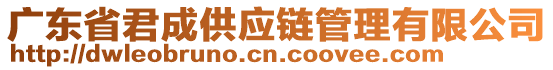 廣東省君成供應(yīng)鏈管理有限公司