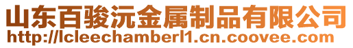 山東百駿沅金屬制品有限公司