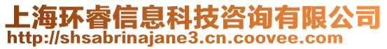 上海環(huán)睿信息科技咨詢有限公司