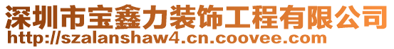 深圳市寶鑫力裝飾工程有限公司