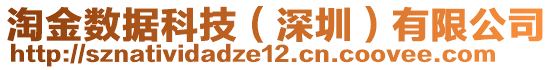 淘金數(shù)據(jù)科技（深圳）有限公司