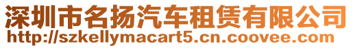 深圳市名揚(yáng)汽車租賃有限公司