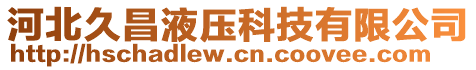 河北久昌液壓科技有限公司