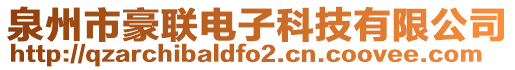 泉州市豪联电子科技有限公司