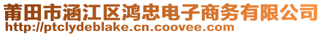 莆田市涵江區(qū)鴻忠電子商務(wù)有限公司