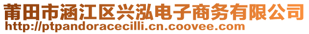 莆田市涵江區(qū)興泓電子商務有限公司