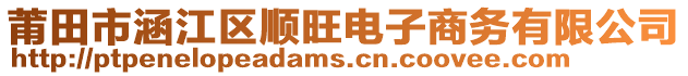 莆田市涵江區(qū)順旺電子商務(wù)有限公司