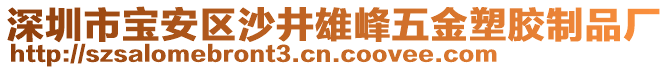 深圳市寶安區(qū)沙井雄峰五金塑膠制品廠