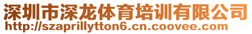 深圳市深龍?bào)w育培訓(xùn)有限公司