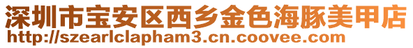 深圳市寶安區(qū)西鄉(xiāng)金色海豚美甲店