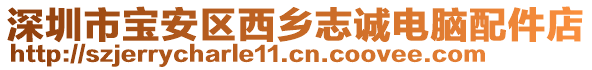 深圳市寶安區(qū)西鄉(xiāng)志誠(chéng)電腦配件店