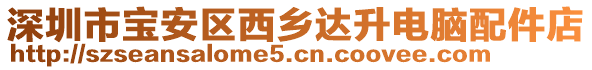 深圳市寶安區(qū)西鄉(xiāng)達(dá)升電腦配件店