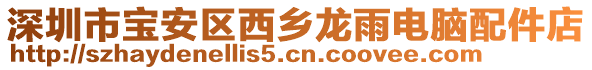 深圳市寶安區西鄉龍雨電腦配件店