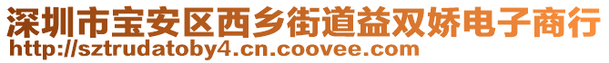 深圳市寶安區(qū)西鄉(xiāng)街道益雙嬌電子商行