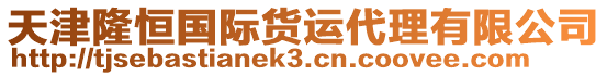 天津隆恒國(guó)際貨運(yùn)代理有限公司