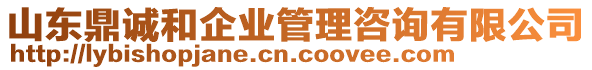 山東鼎誠和企業(yè)管理咨詢有限公司