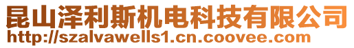 昆山澤利斯機(jī)電科技有限公司