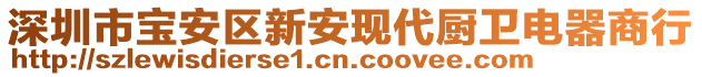 深圳市寶安區(qū)新安現(xiàn)代廚衛(wèi)電器商行