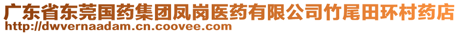 廣東省東莞國藥集團鳳崗醫(yī)藥有限公司竹尾田環(huán)村藥店