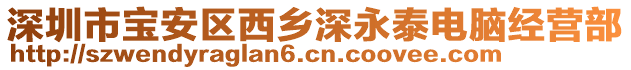 深圳市寶安區(qū)西鄉(xiāng)深永泰電腦經(jīng)營部