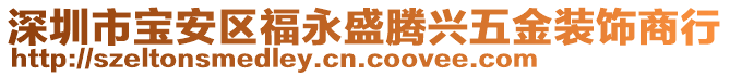 深圳市寶安區(qū)福永盛騰興五金裝飾商行