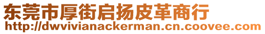 東莞市厚街啟揚皮革商行