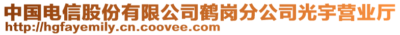 中國電信股份有限公司鶴崗分公司光宇營業(yè)廳