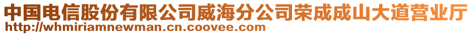 中國電信股份有限公司威海分公司榮成成山大道營業(yè)廳